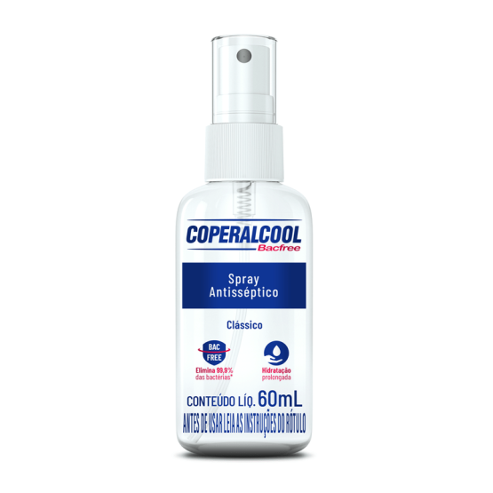 Álcool Spray 70º Antisséptico Coperalcool 60ml