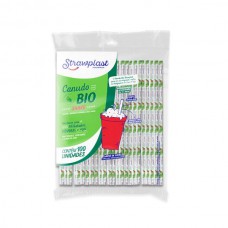 Canudo Bio Shake Strawplast 