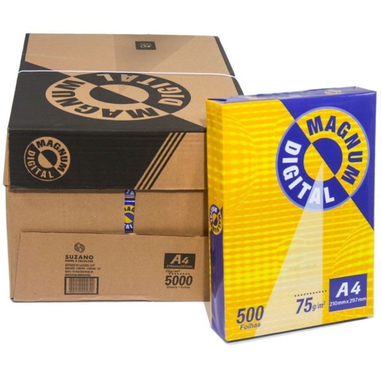 Papel Sulfite A4 75g Magnum