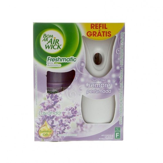 Aromatizador Automático Bom Ar Air Wick + Refil 250ml