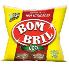 Lã de Aço Bombril 8x60g