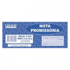 Bloco de Nota Promissória São Domingos