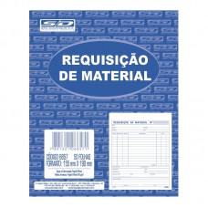 Bloco Requisição de Material 50f São Domingos