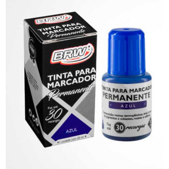 Tinta Para Marcador Permanente 20ml BRW