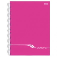 Caderno Espiral Universitário 1x1 Capa Dura São Domingos