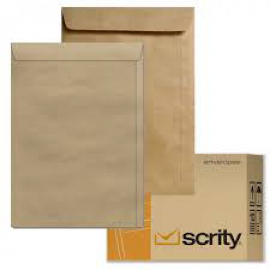 Envelope Kraft Scrity