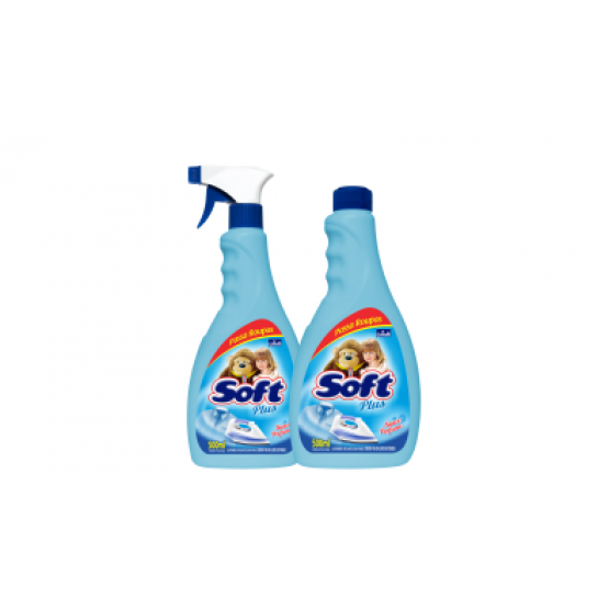 Passa Roupas Soft Plus c/gatilho 500 ml