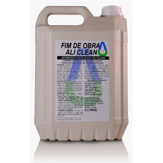 Fim de Obra Ali Clean 5 L